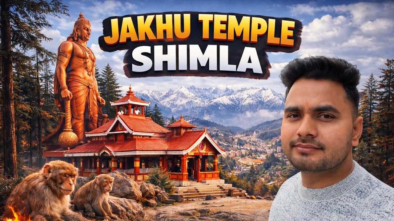 Jakhu Temple Shimla | 108 Feet Hanuman Ji Darshan #Shimla Vlog Ep-2 Jakhu Temple Hanuman Ji Darshan