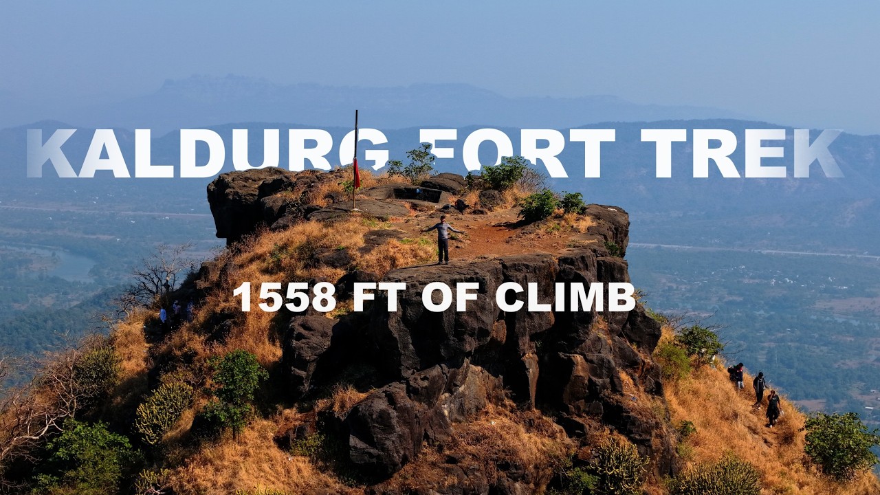 1558 FT OF CLIMB | KALDURG TREK NEAR MUMBAI | CINEMATIC JOURNEY