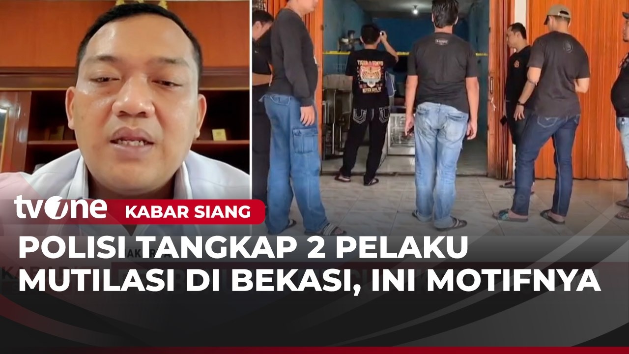Polisi Ringkus 2 Pelaku Pembunuhan dan Mutilasi Karyawan Ayam Geprek | Kabar Siang