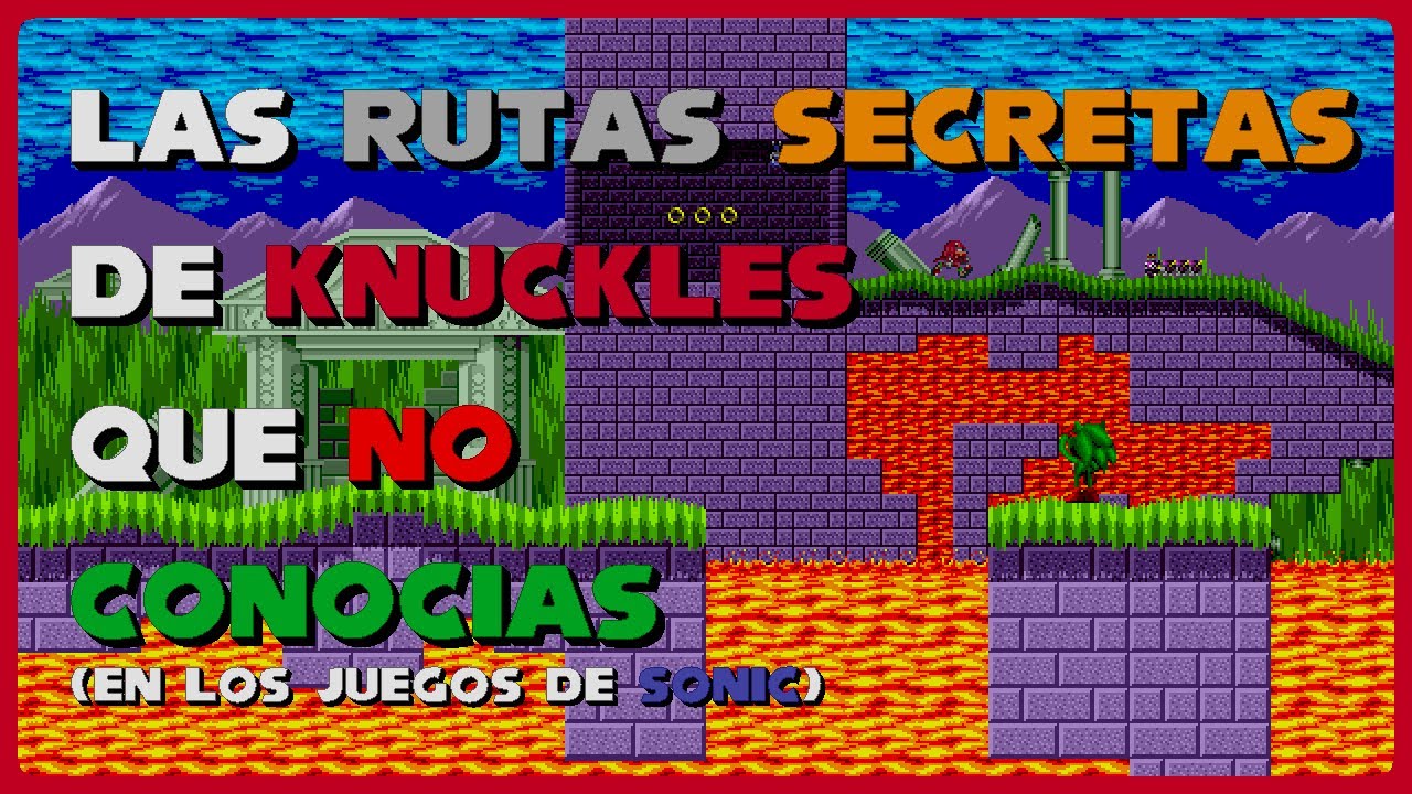 Las Rutas Secretas De Knuckles Que no Conocías | MineZombi61