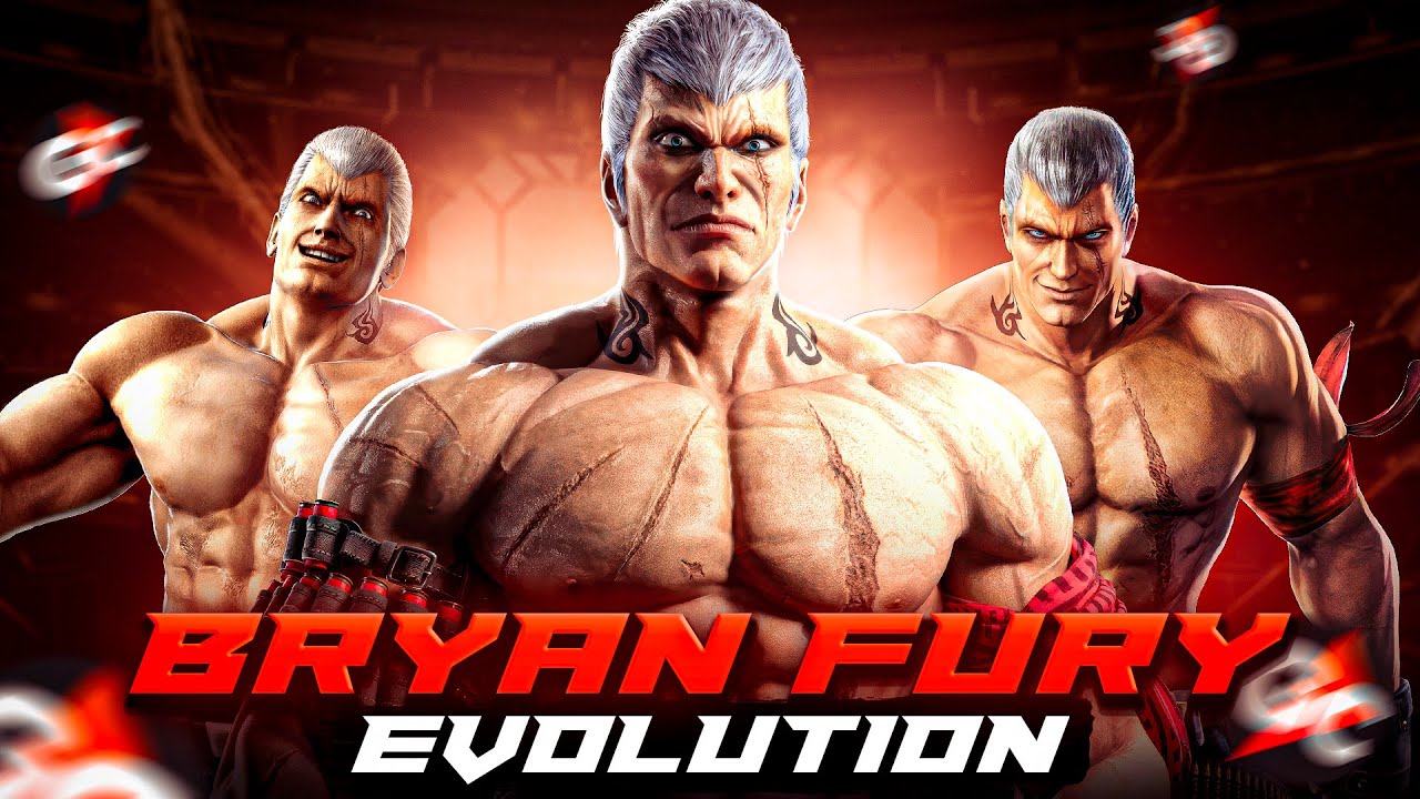 Tekken BRYAN FURY Evolution | 2K 60 FPS