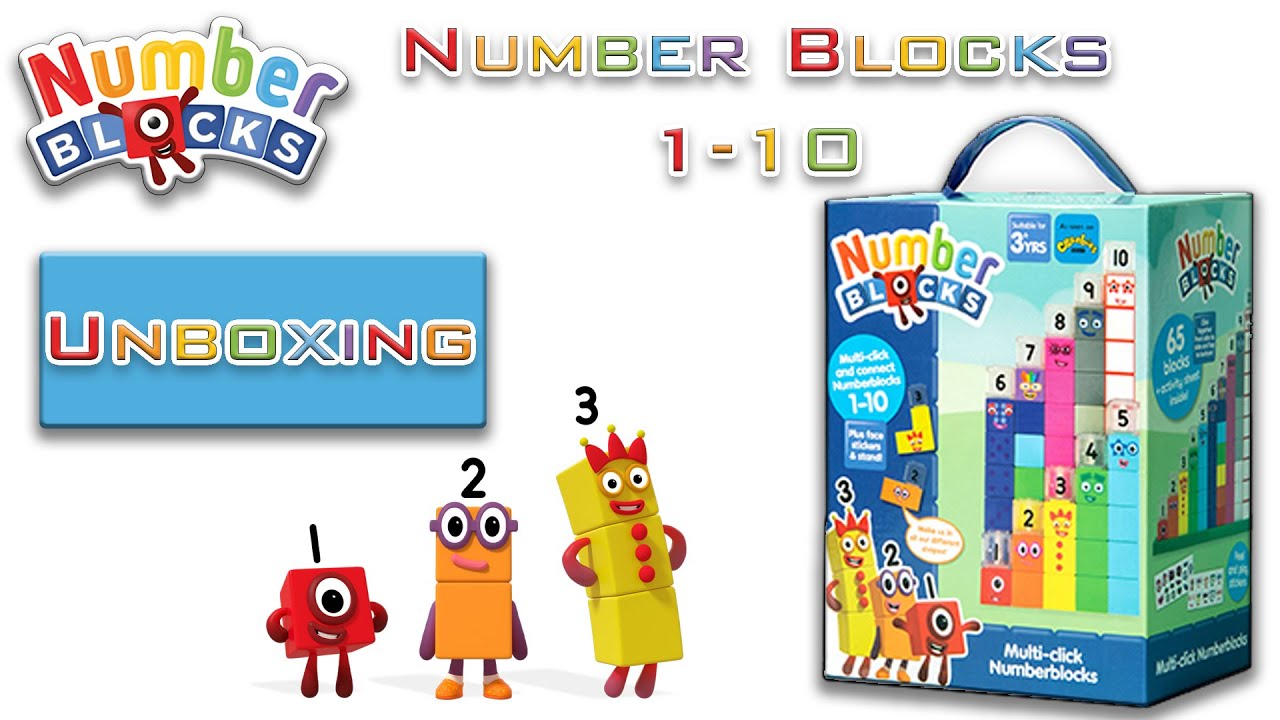 Numberblocks - Multi Click Toy | Unboxing | Learning with the Numberblocks 1-10