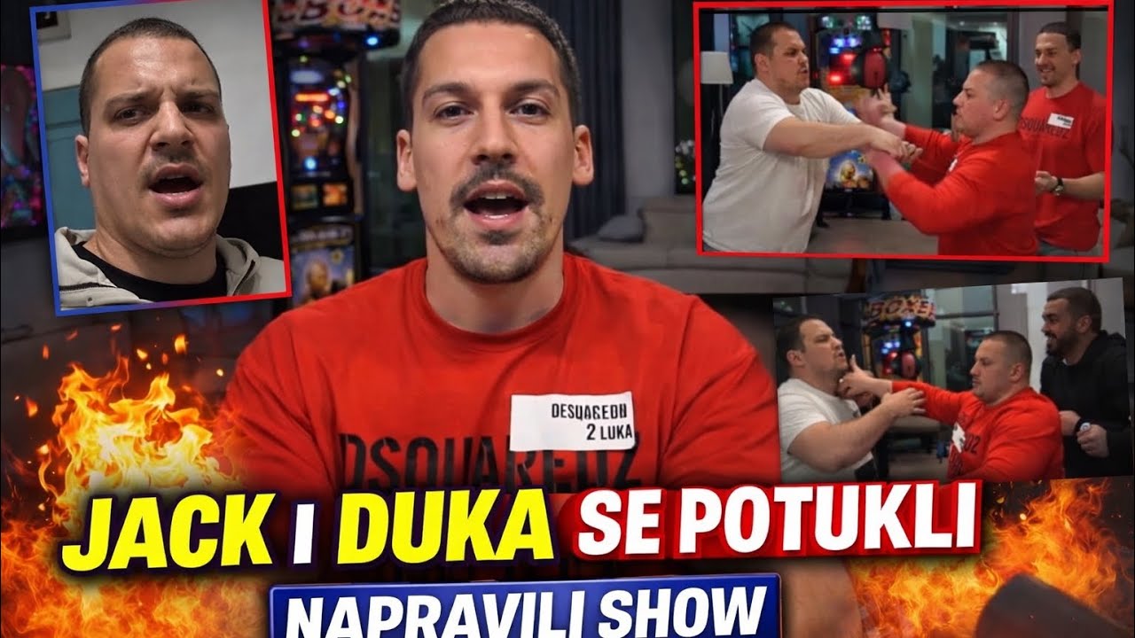 BAKA PRASE UGOSTIO MARKA JACKA I DUKU PRASE*Potukli se *Napravili skandal*