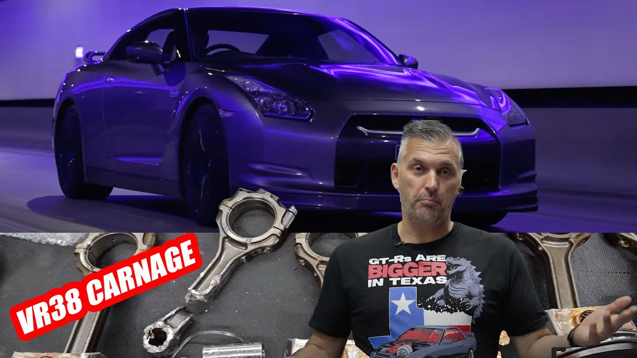 Why did our R35 GT-R Engine Blow Up?  So Much Carnage in the VR38 - Motive Garage