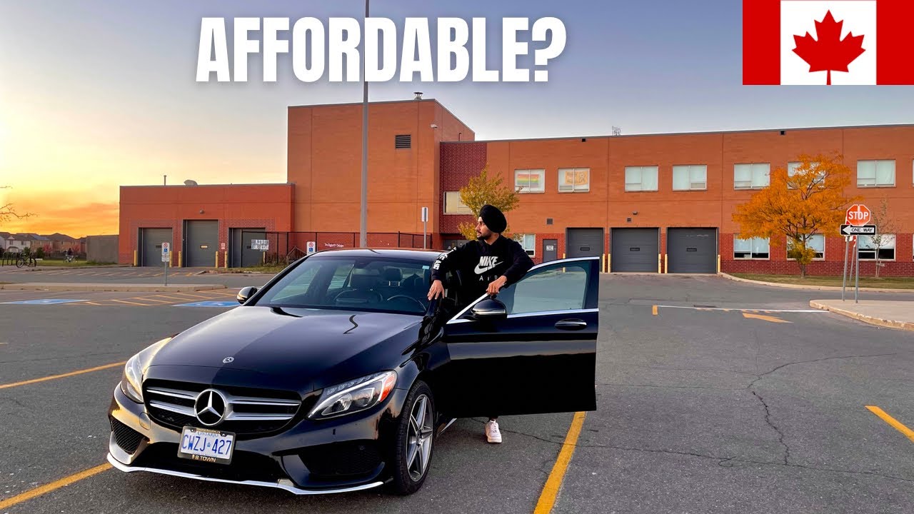 MERCEDES BENZ | HOW CAN STUDENTS AFFORD IT? | PUNJABI VLOG🇨🇦