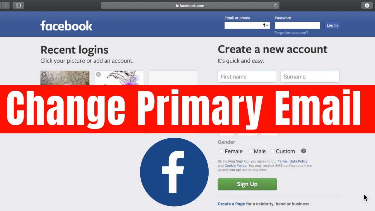 How to Change Your Primary Email Address on Facebook
