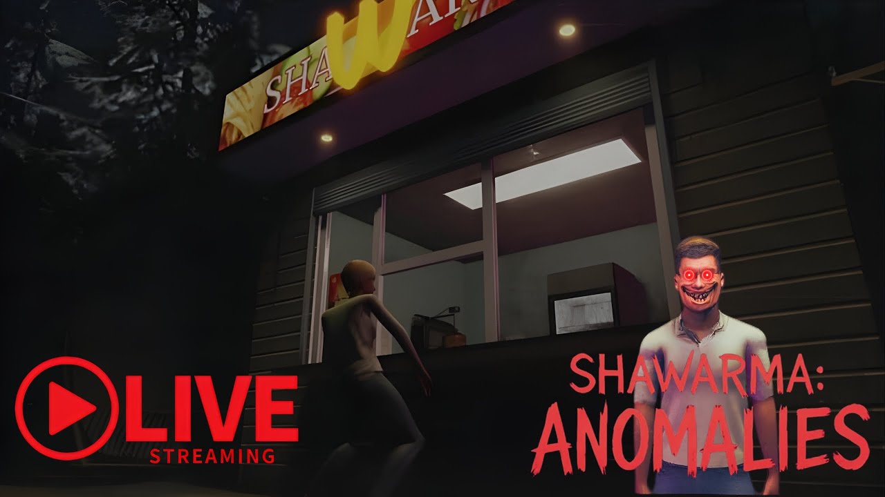 Mencoba Cosplay Berjualan Swarma.. Scary Shawarma Kiosk