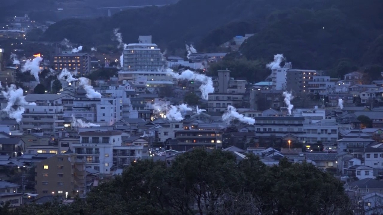 21世紀に残したい日本の風景　 別府の湯けむり