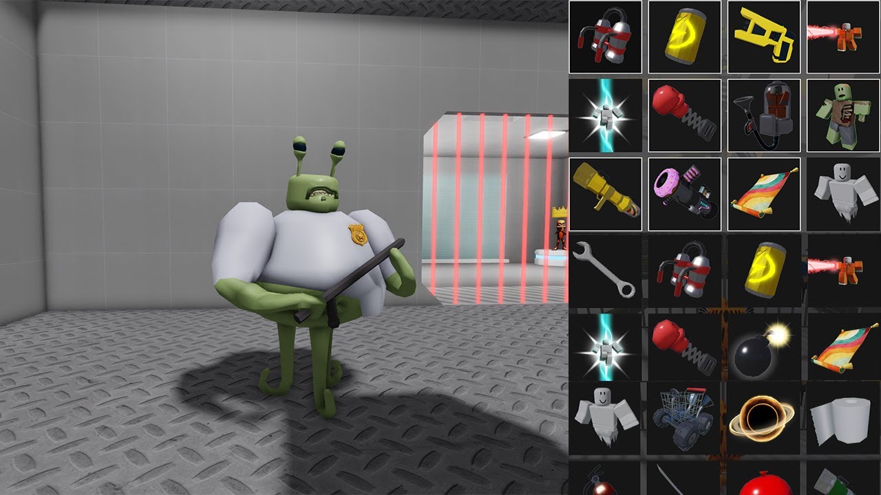 OBBY Escape : Prison break Alien Barry Prison Run Roblox Full Gameplay