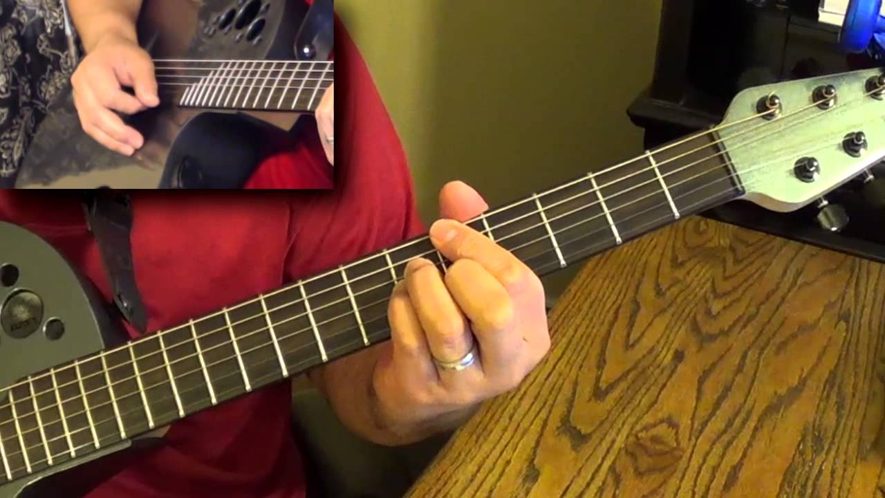 Guitar Tutorial - The Closer I Get to You - Peter White (R.Flack)