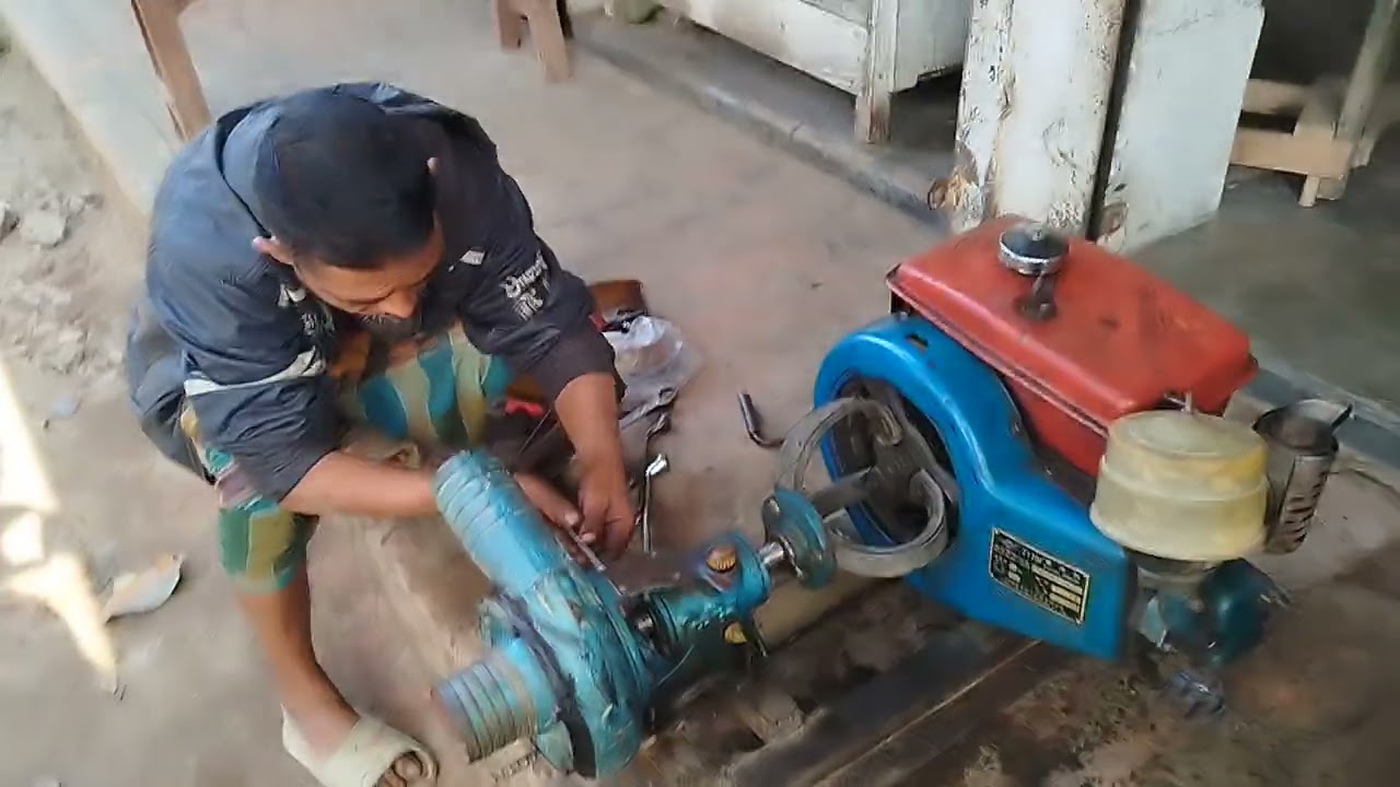 শ্যালো মেশিন পাম রিপেয়ার Shallow📽️ machine palm repair..🪣