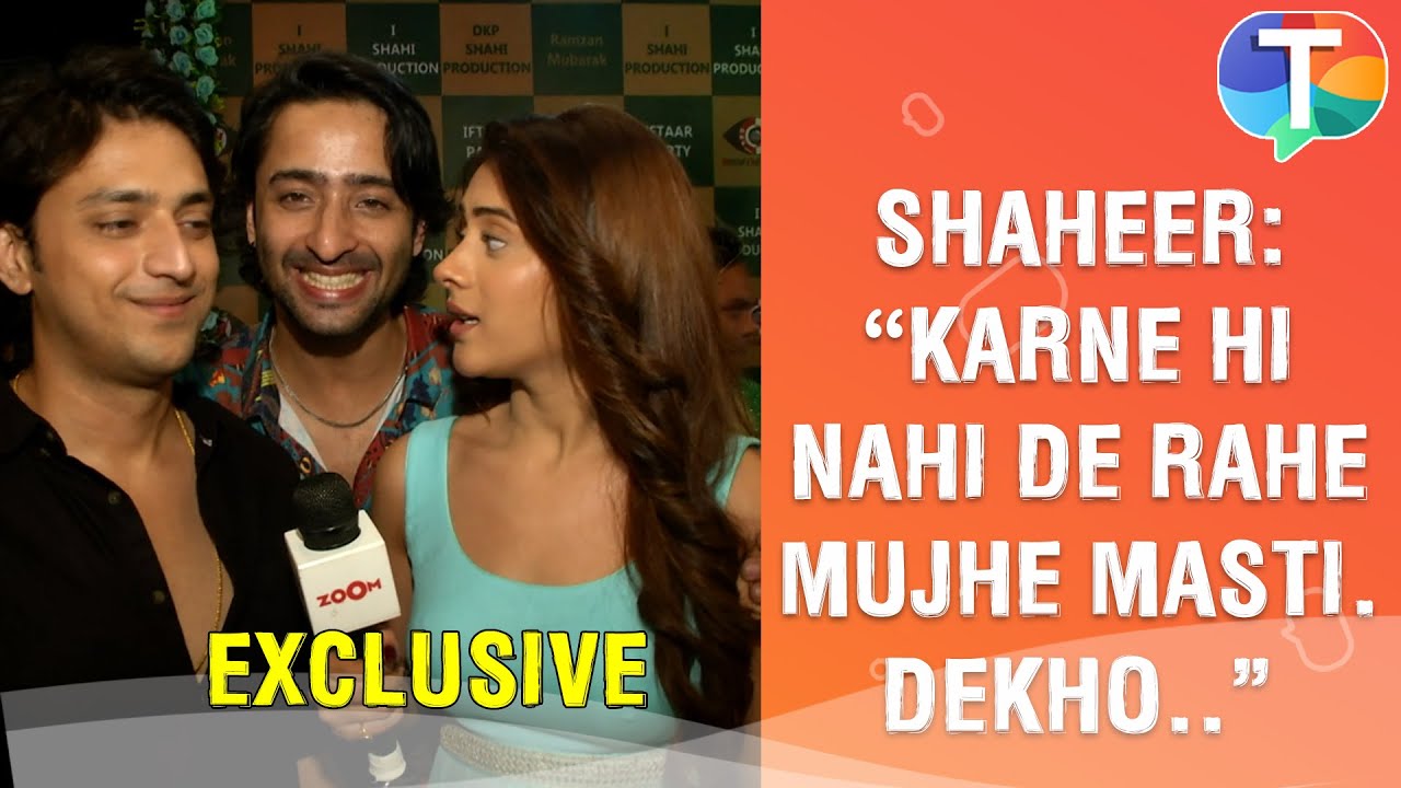Shaheer Sheikh, Hiba Nawab SHARE their excitement of hosting Iftar party on Woh Toh Hai Albela set