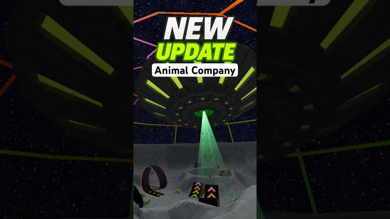 Animal Company: НОВОЕ ОБНОВЛЕНИЕ! НЛО 🛸👽 #animalcompany #ugvr #animalcompanyvr #vr