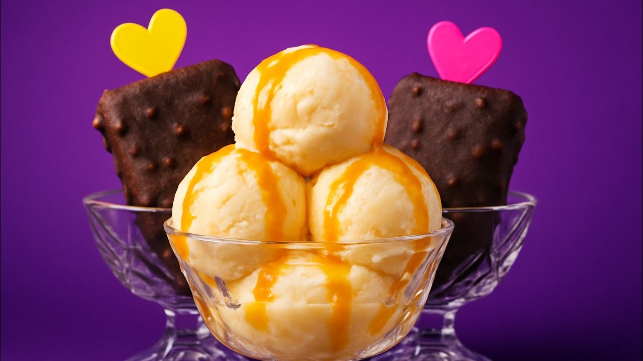 طريقة عمل آيس كريم لذيذ في المنزل بسهولة! 🍦🍧
