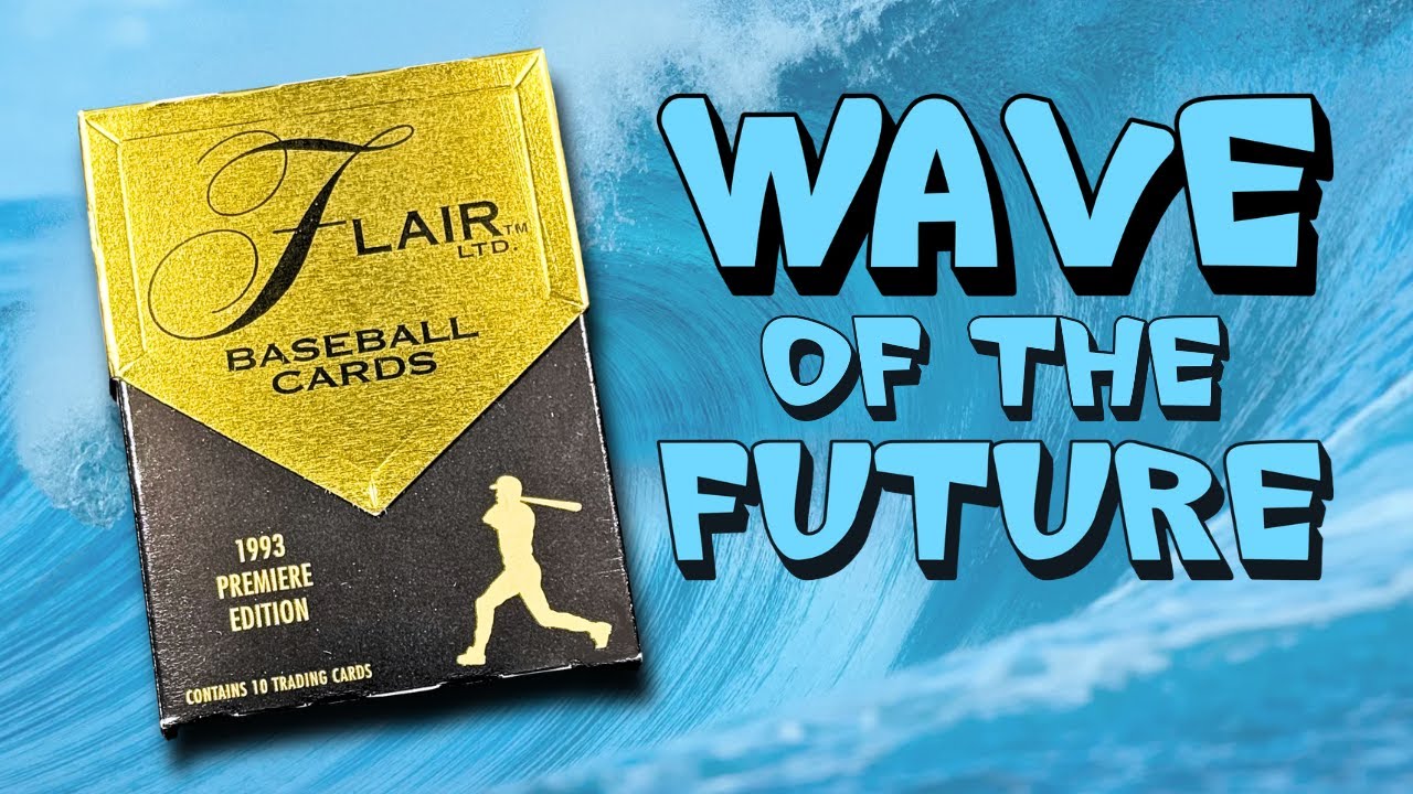 NICE Wave of the Future HOF Insert in this 1993 Flair Baseball Box Opening