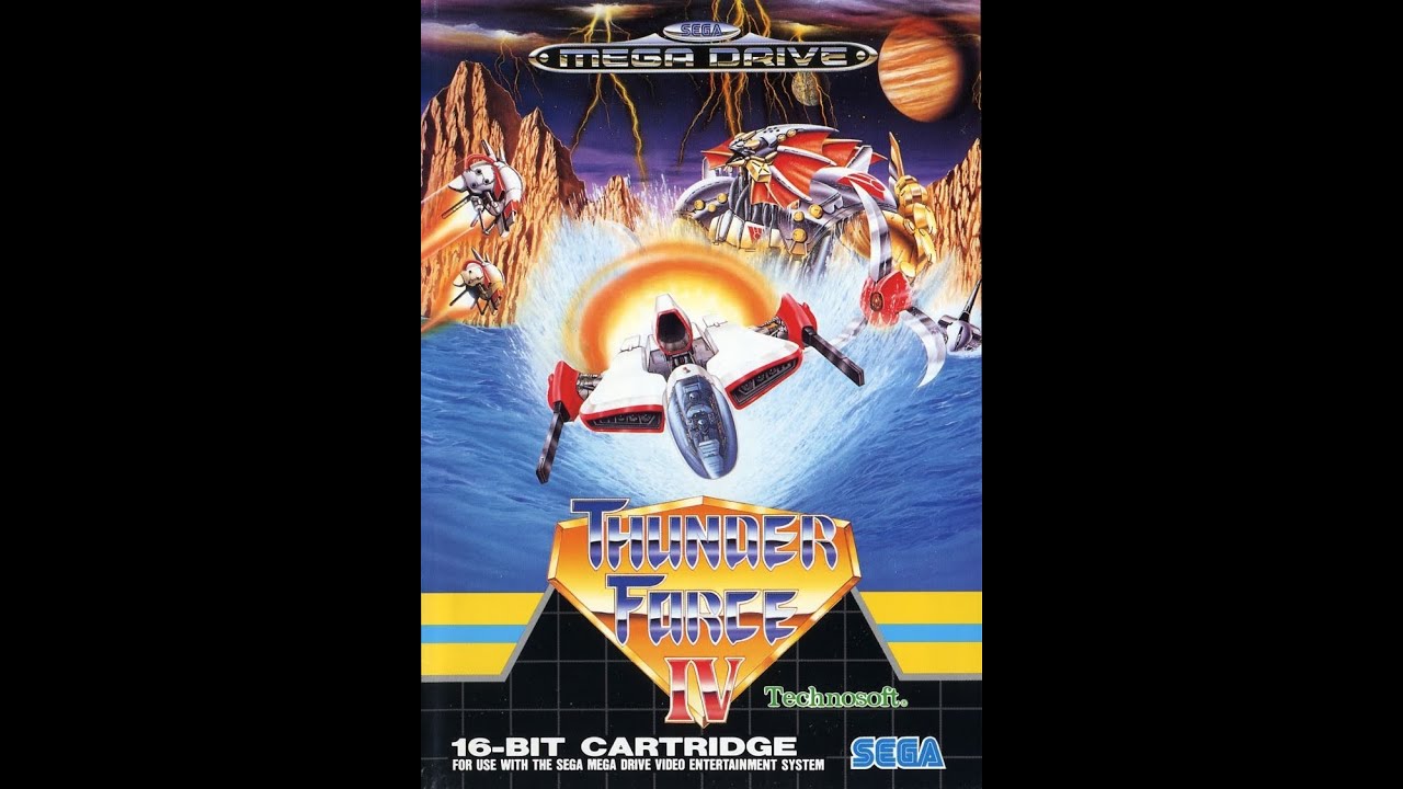 Thunder Force IV (サンダーフォース IV) BGM - Down Right Attack (extend)