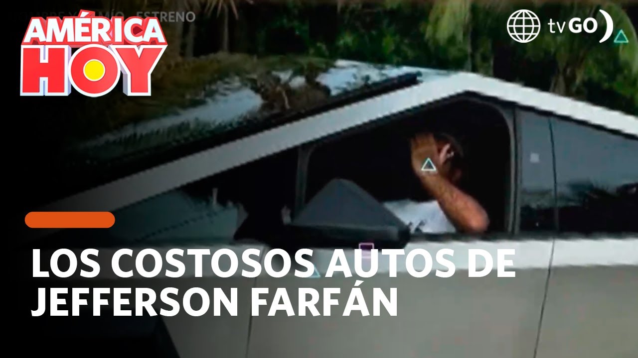 América Hoy: Los costosos autos de Jefferson Farfán (HOY)