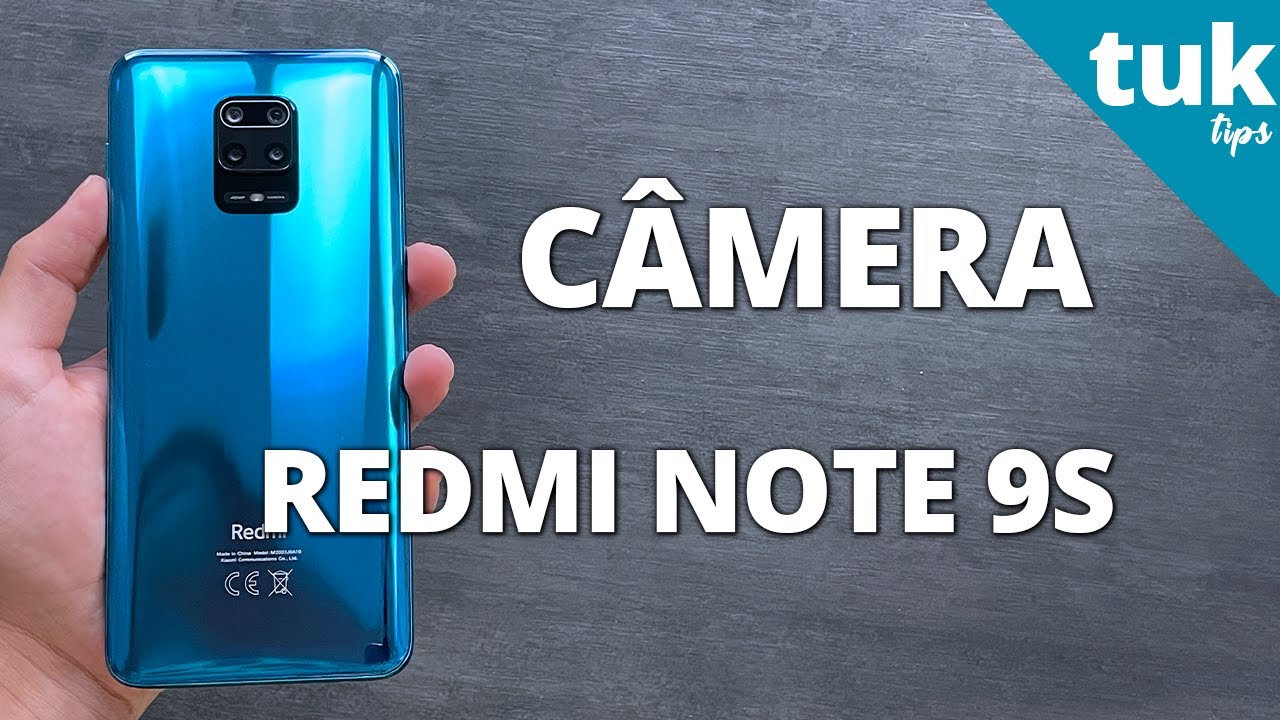 Como utilizar a CÂMERA do Redmi Note 9s