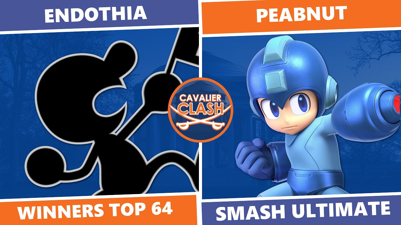 Cavalier Clash 7: Winners Top 64 - Enthothia (Mr. Game & Watch) Vs. Peabnut (Mega Man) SSBU
