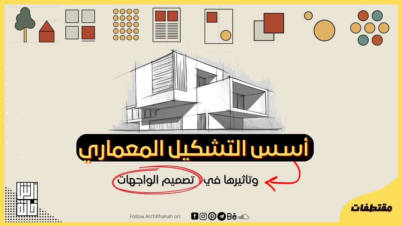 أسس التشكيل المعماري وتأثيرها في تصميم الواجهات المعمارية