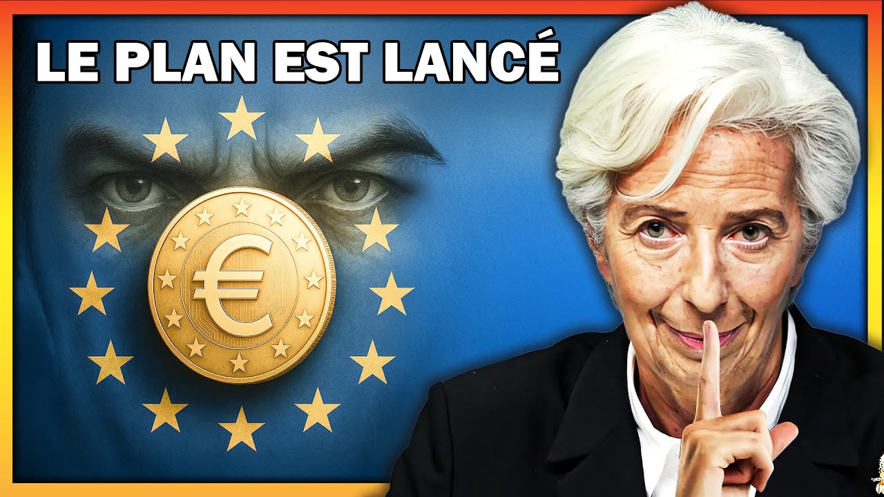 😱 Euro DIGITAL : Le Plan Secret de la BCE Pour l'IMPOSER ! (Big Brother Money)