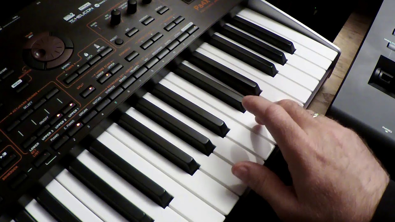 Korg PA4 organizacija