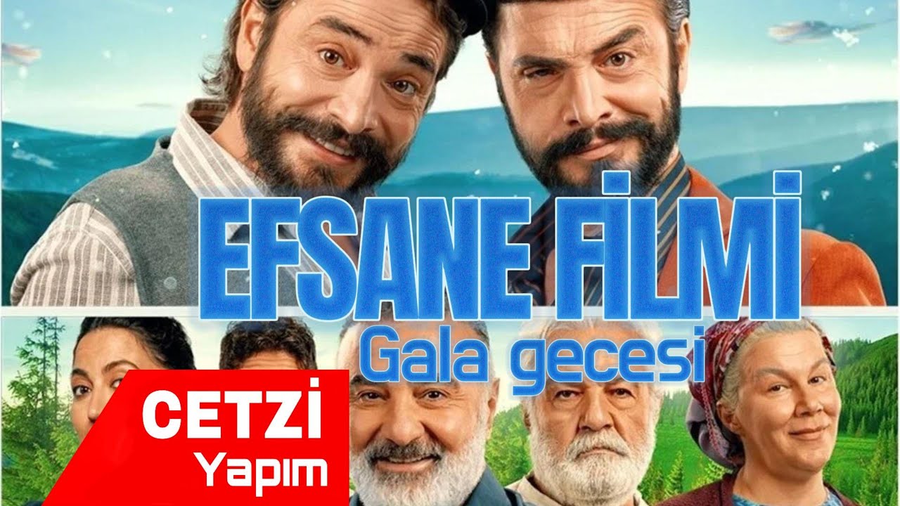EFSANE FİLMİ Gala Gecesi Ahmet KURAL