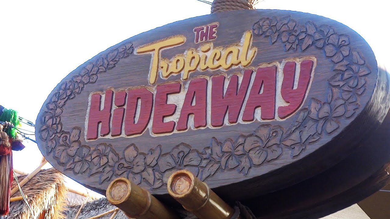 The Tropical Hideaway full tour at Disneyland