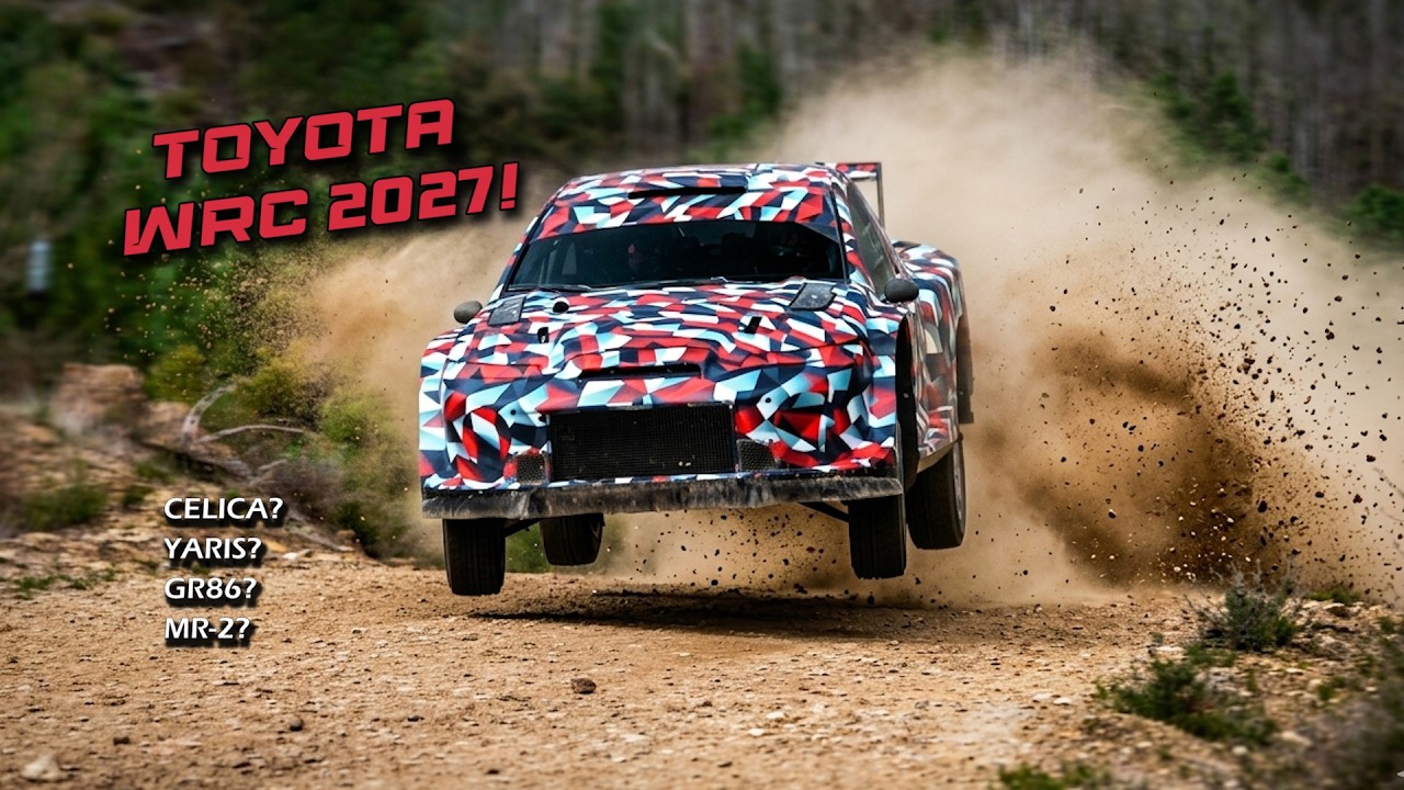 Test Toyota WRC 2027 | Which Model Is This? Solberg & Pajari!