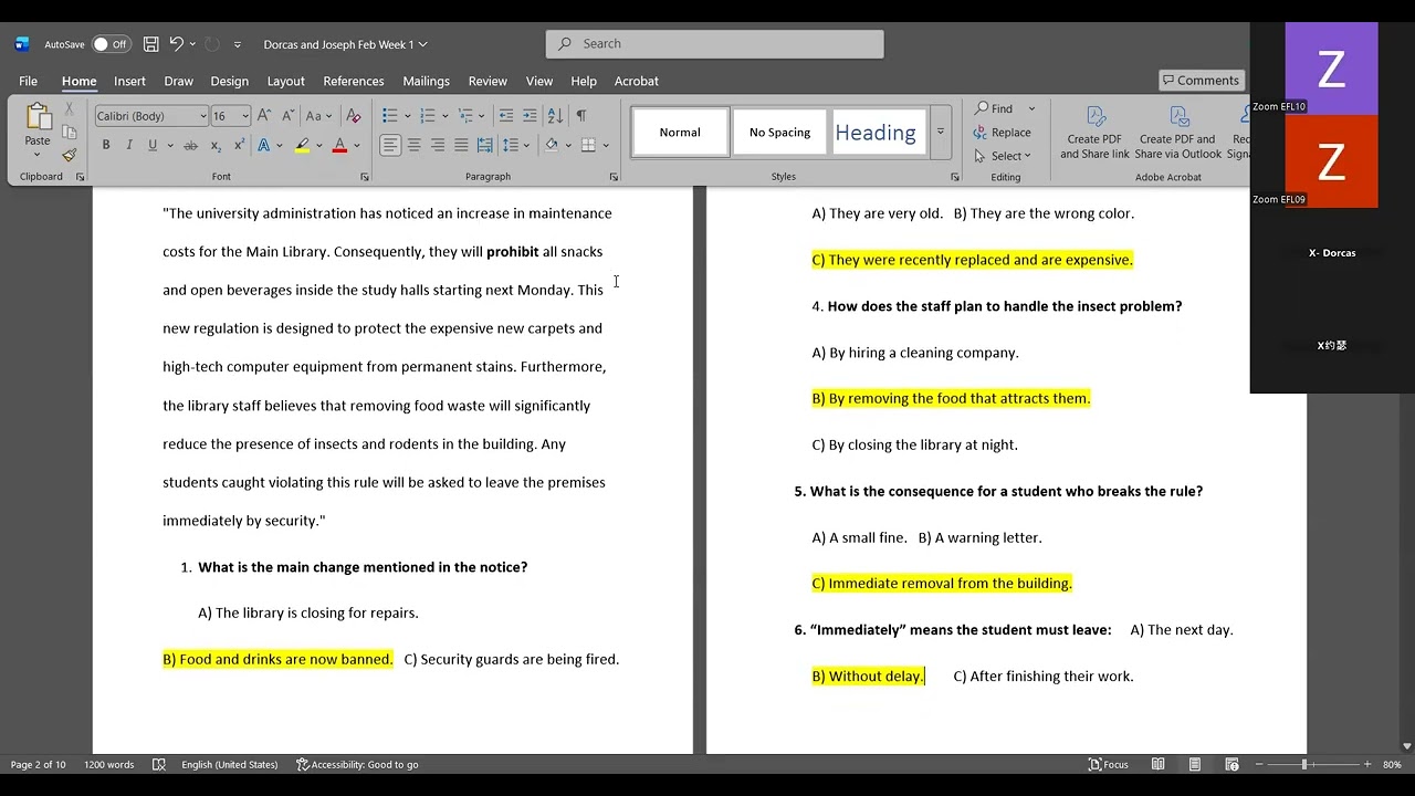 Lesson observation Dorcas and Joseph's class with T. Roland (7/2/2025)