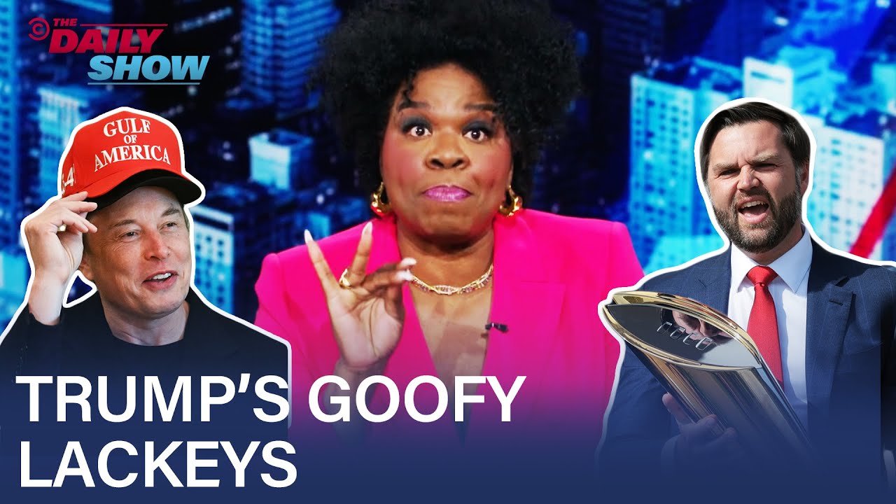 Leslie Jones Roasts the Goofy Motherf**kers Trump Appointed to Ruin the Country | The Daily Show