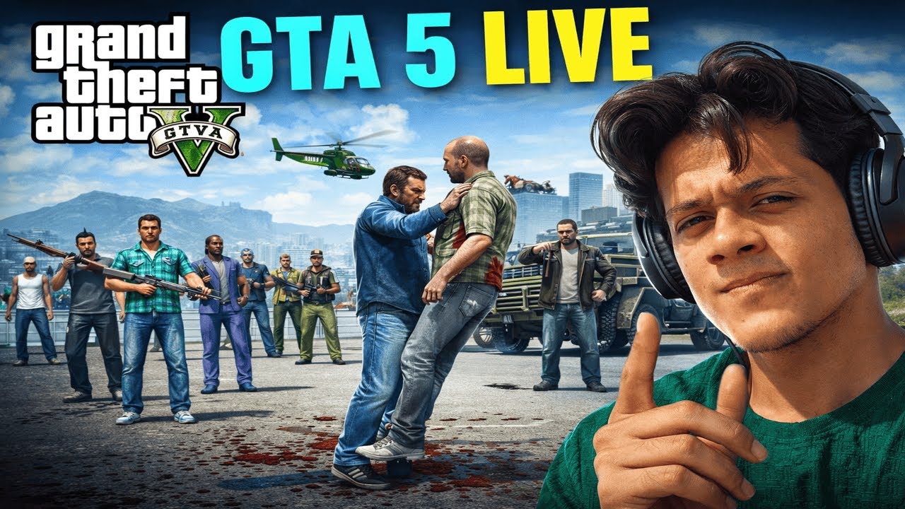 GTA 5 Story LIVE | Full Action