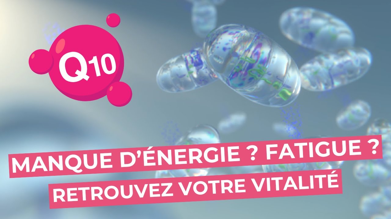 🔋 MANQUE D'ÉNERGIE ? Perte de Vitalité ? Voici la Solution #coenzymeq10 #ubiquinol #q10 #energie