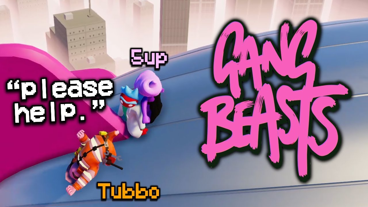 5up and Tubbo CAN'T BE CONTROLLED in Gang Beasts