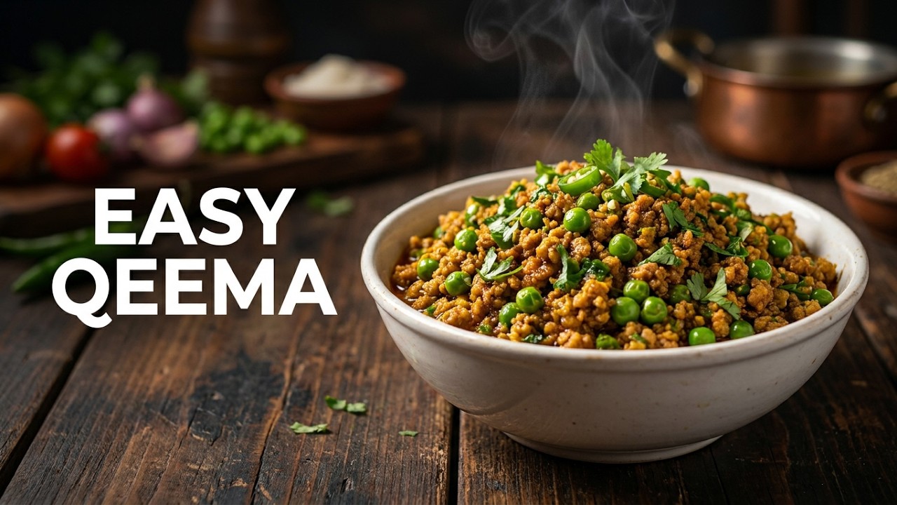 Qeema Mutter Recipe | Easy HomemadeStyle