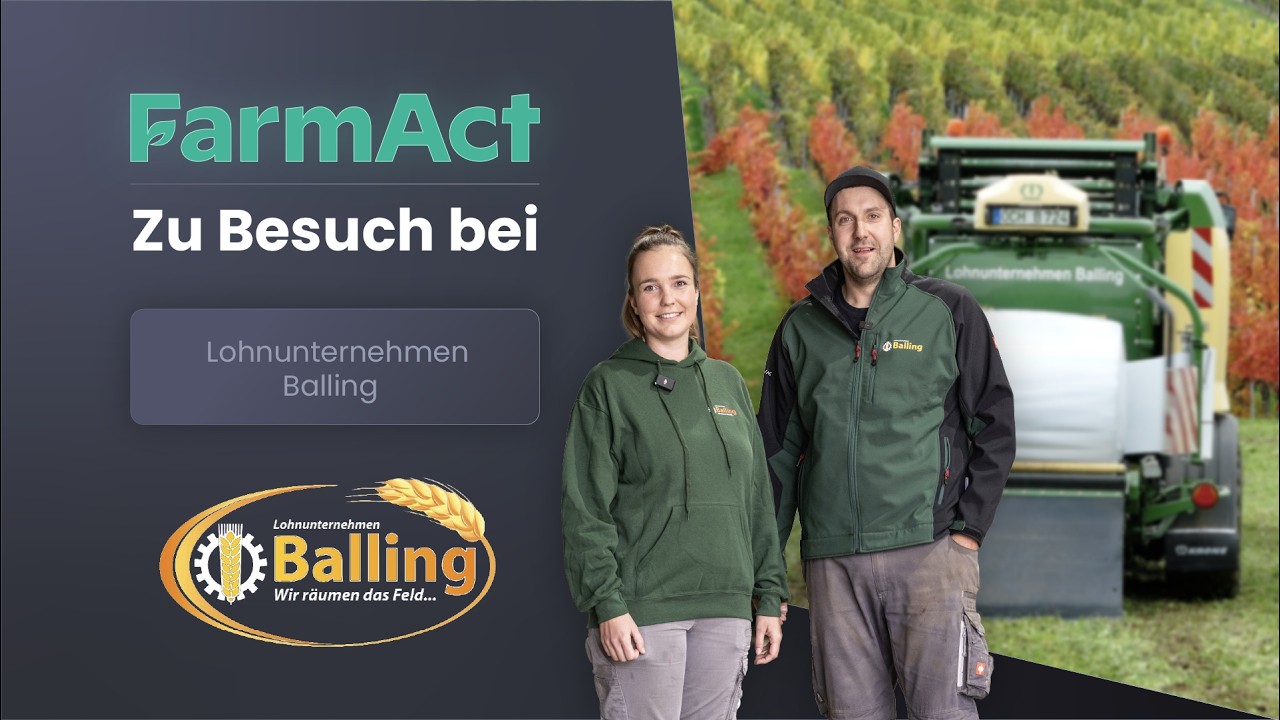 So arbeitet ein modernes Lohnunternehmen in Unterfranken – Vom Ballenpressen bis zum Transport