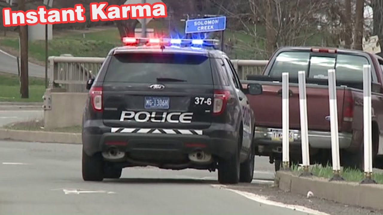 Instant Karma / Caught by the Police (Convenient Cop)