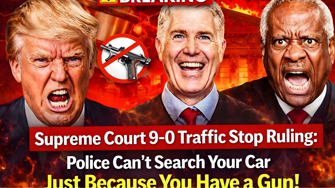 9 0 Supreme Court Ruling Police CAN’T Search Your Car Just for Having a Legal Gun