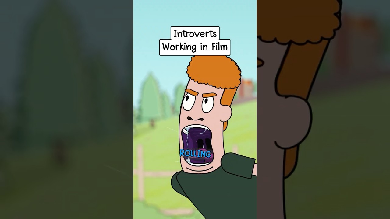 The Introverted Filmmaker's Life 🥺 #cheapomedia #filmmakerslife #filmmaking