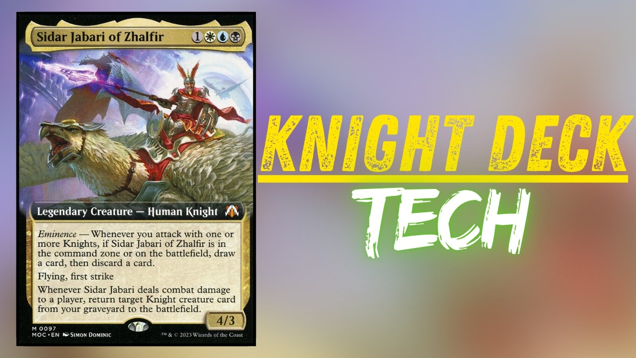 $600 SIDAR JABARI OF ZHALFIR COMMANDER DECK!