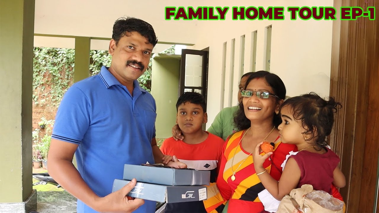 ഫാമിലി ഹോം ടൂറും സർപ്രൈസും | Family Home Tour Surprise | EP-1 | Cheerulli Media