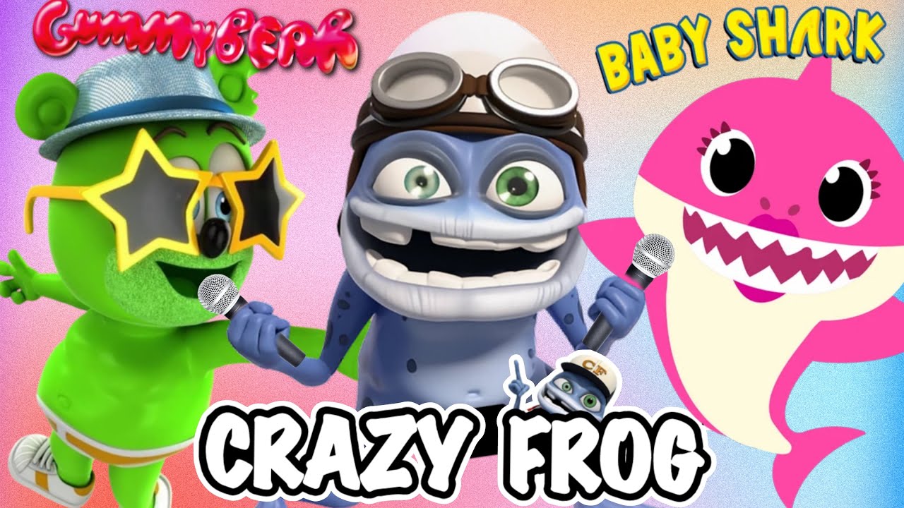🎥 Crazy frog 🐸 Baby shark 🐬 Alien 👽 Chicken 🐥 [Cover song] new update