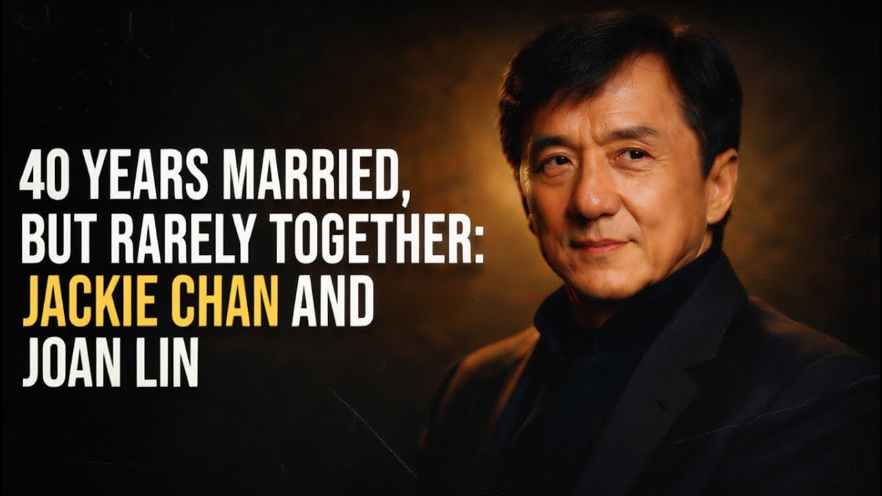 40 Years Married, But Rarely Together: Jackie Chan and Joan Lin