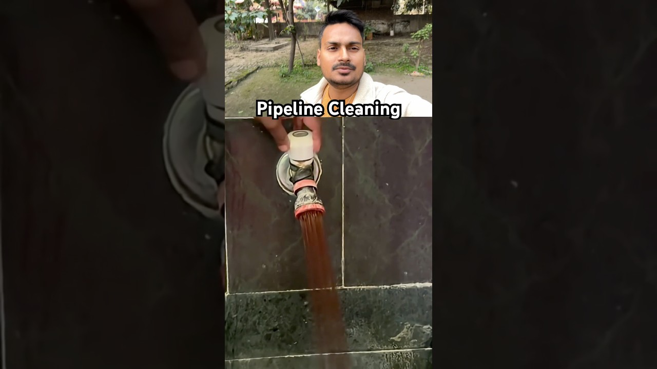 water pipeline cleaning 