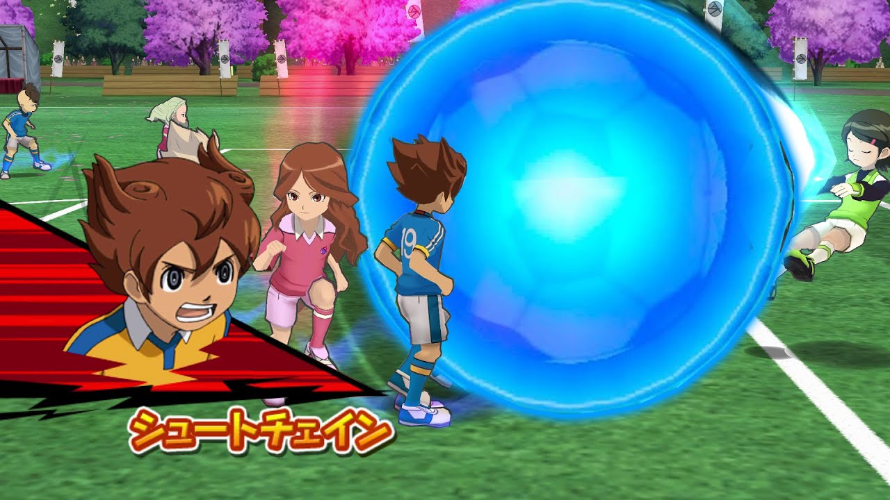 Inazuma Eleven Go Strikers 2013 Inazuma Japan Vs Inazuma Girls Wii 1080p (Dolphin/Gameplay)