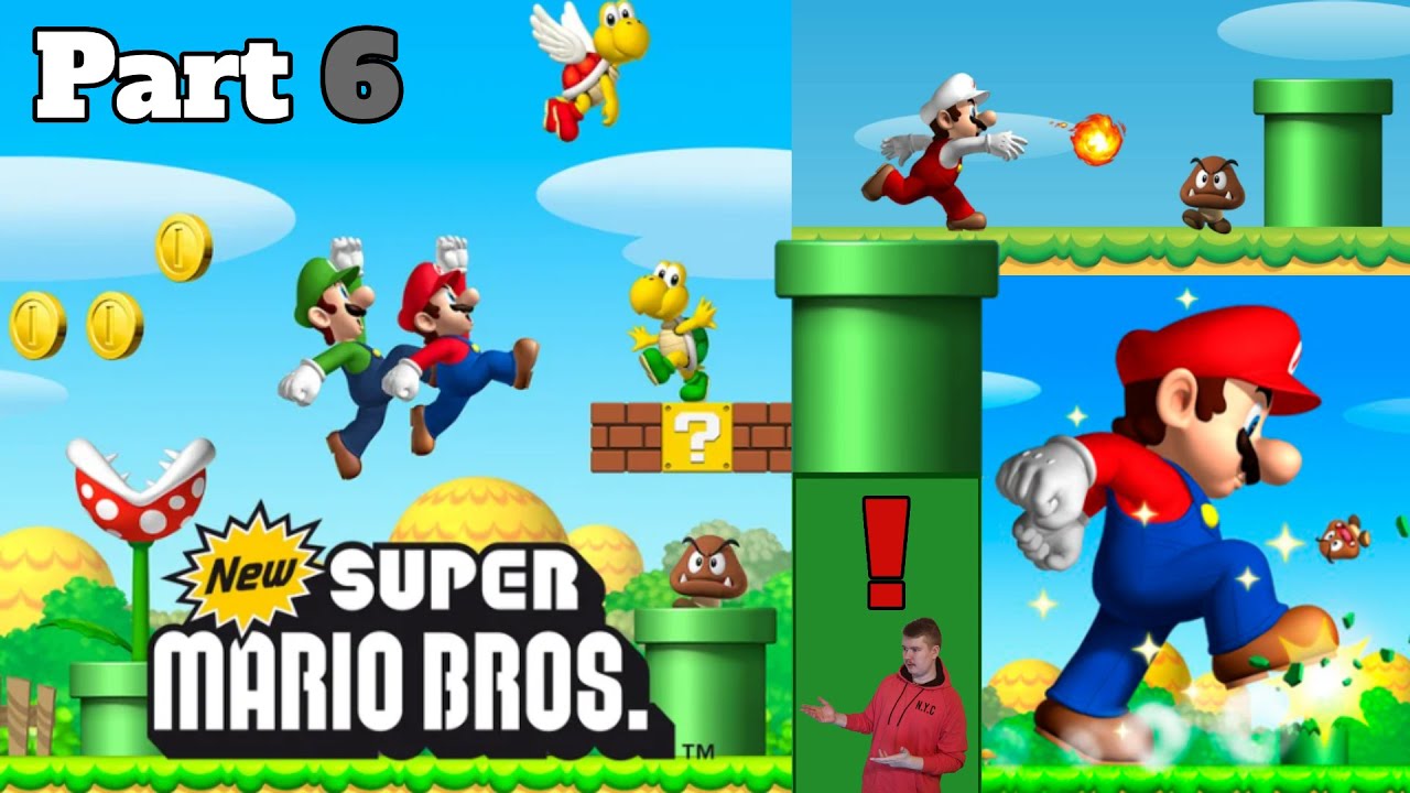New Super Mario Bros - Playthrough Part 6