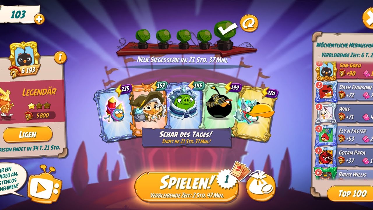 Angry Birds 2 Arena Winning 12.01.2026