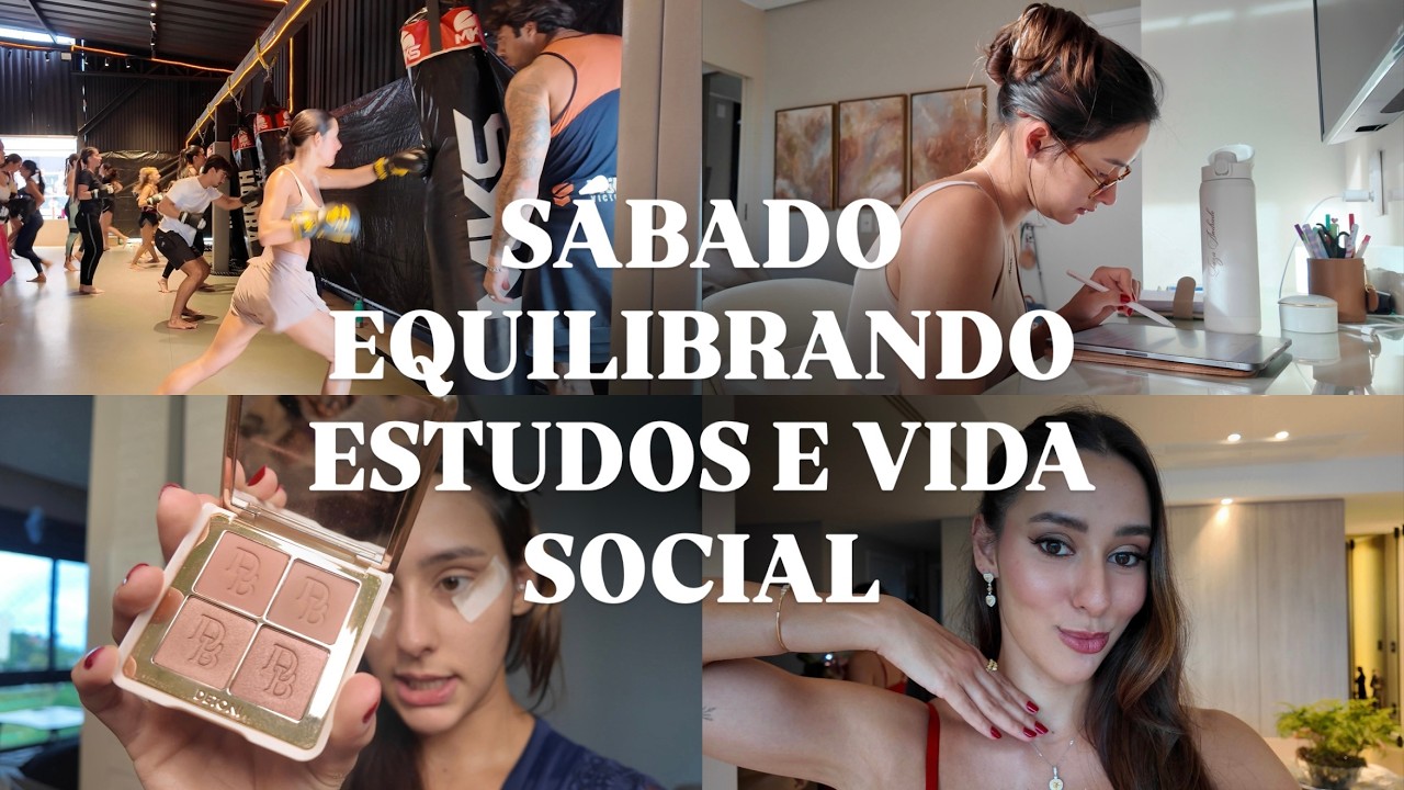 Um sábado de 72h comigo de estudos + casamento