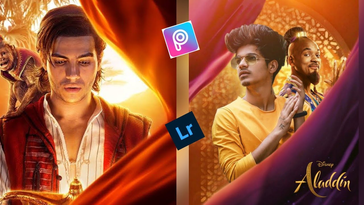 Aladdin Photo Editing | Picsart Genius Editing  Tutorial