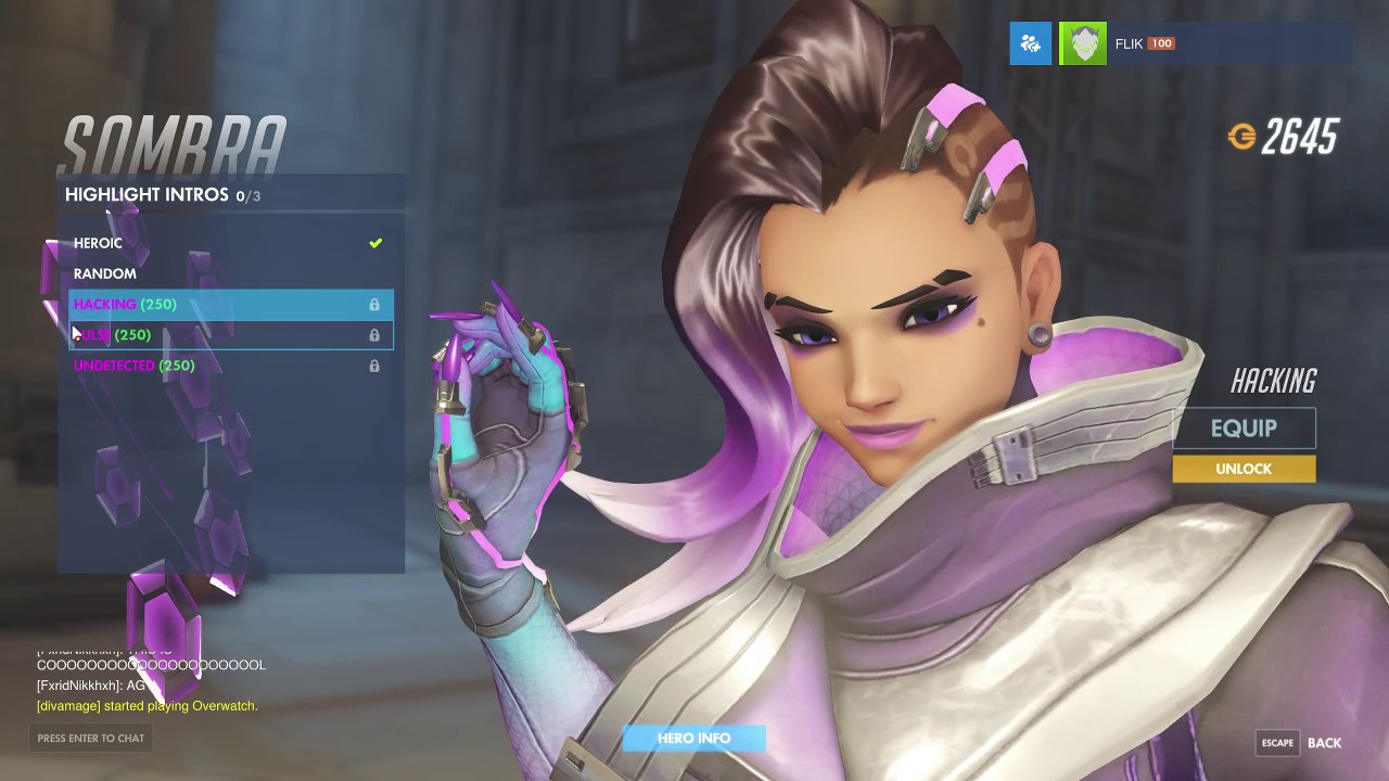 Overwatch - Flik looks at Sombra